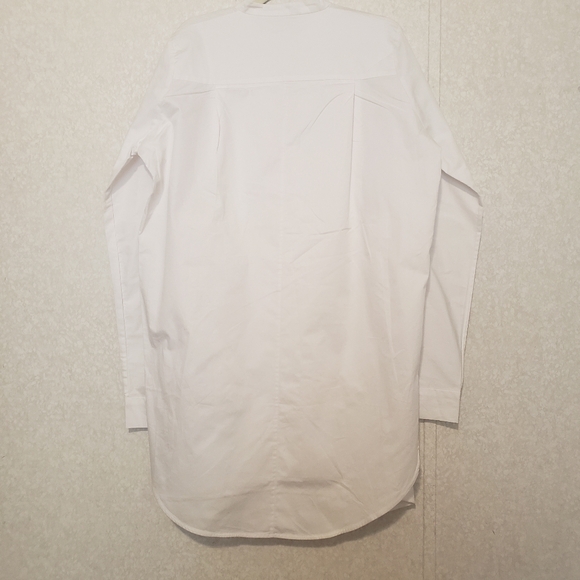 CAARA. WHITE SHIRT DRESS...SIZE L - Picture 6 of 15
